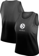 WEAR by Erin Andrews Women's WEAR by Erin Andrews x Gracie Hunt Black Pittsburgh Steelers Ombre Tank Top
