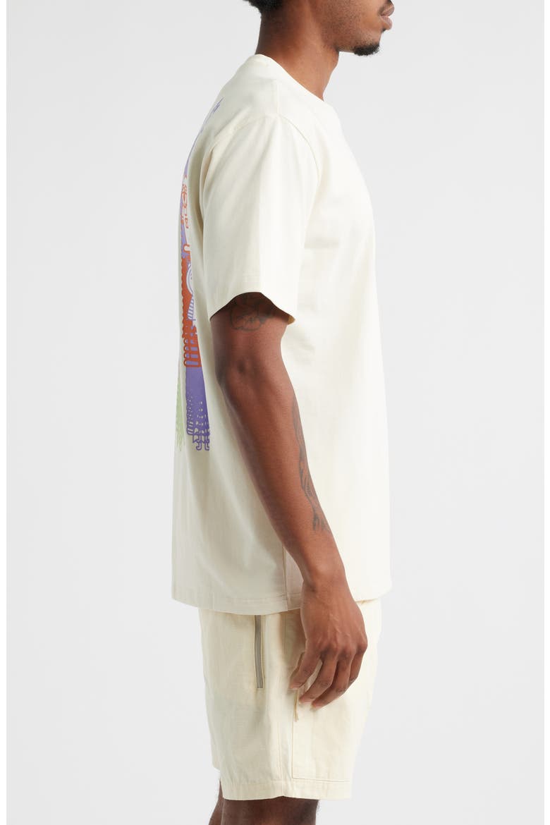 Love All Graphic T-Shirt, Alternate, color, CREAM