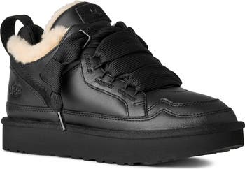 【UGG】Lo Lowmel BLK Mens UGG® Lowmel Sneaker - Black | Journeys