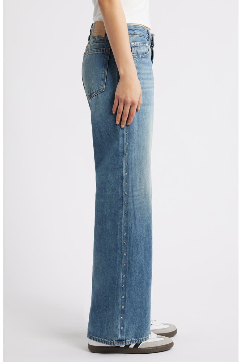 Blanka Low Rise Wide Leg Jeans, Alternate, color, MEDIUM INDIGO