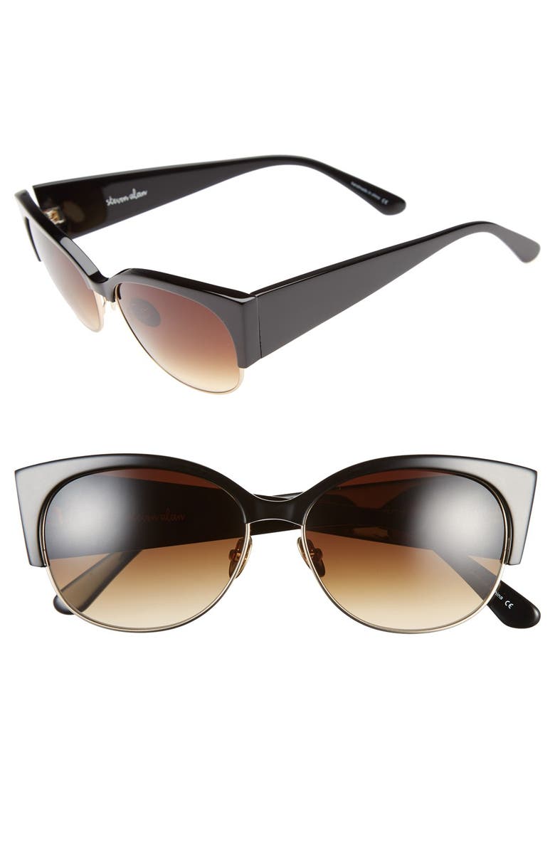 Steven Alan 'Remington' 56mm Cat Eye Sunglasses, Main, color,