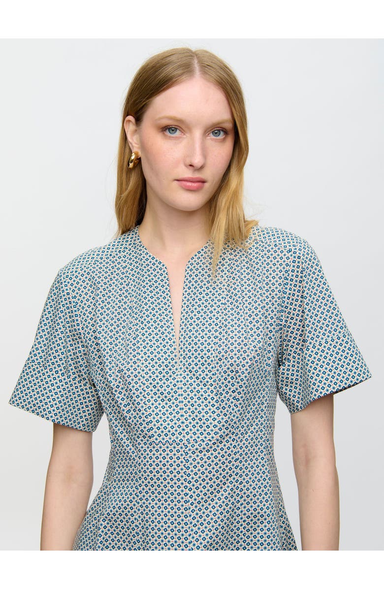 Callas Milano SORA Flared dress, Alternate, color, Blue Print