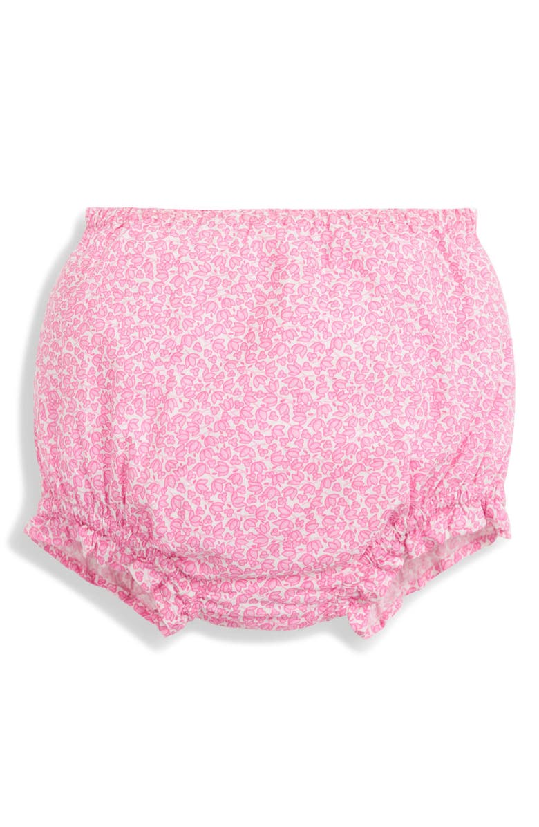 JOJO MAMAN BEBE Floral Sleeveless Smocked Dress & Bloomers Set, Alternate, color, 