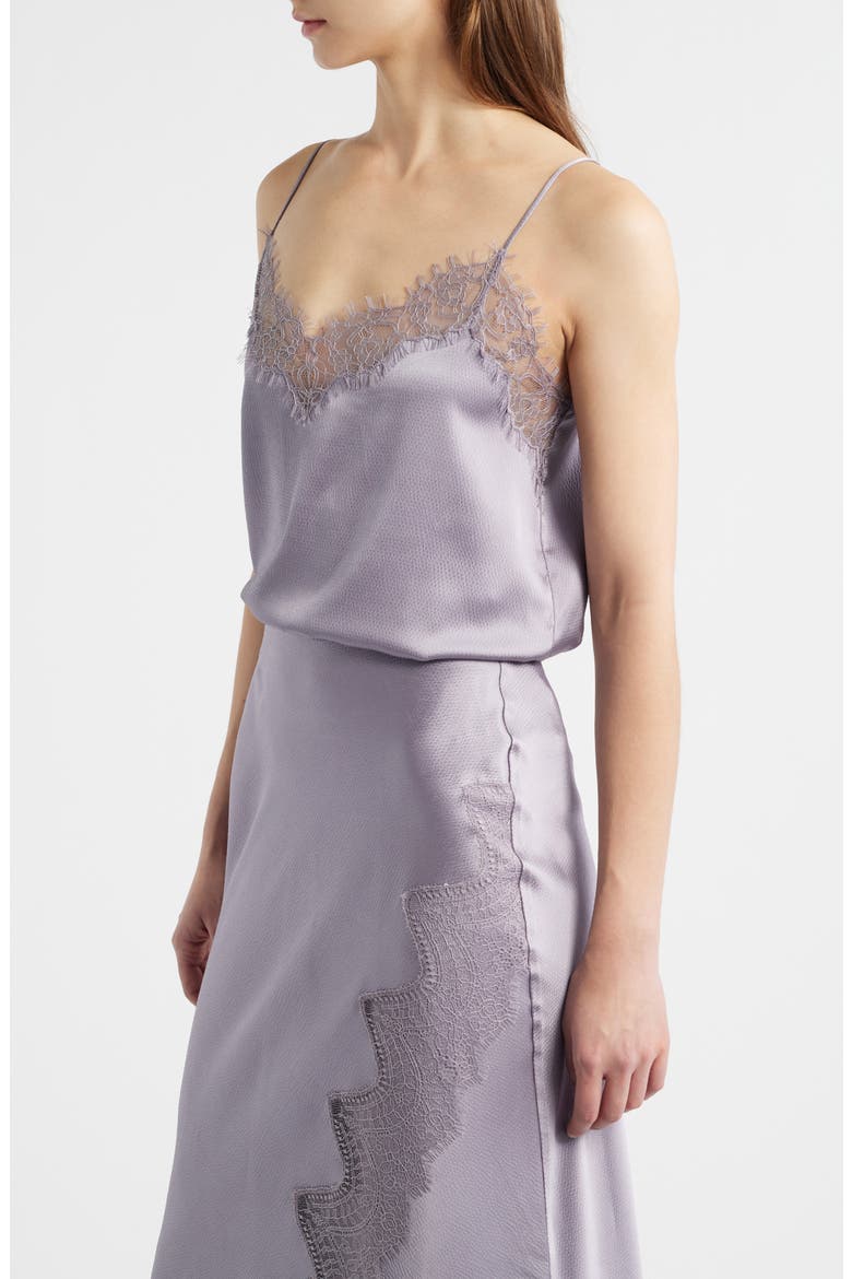 Ilessy Eyelash Lace Camisole, Alternate, color, LT PAST/PR