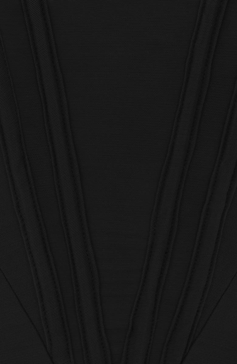 HOUSE OF CB Ninetta Mesh Corset Top, Alternate, color,