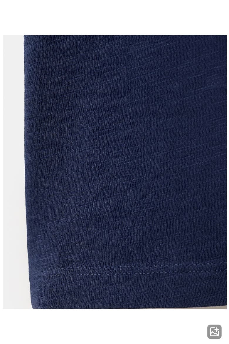 Kids' Straight Leg Cotton Jersey Trousers, Alternate, color, NAVY