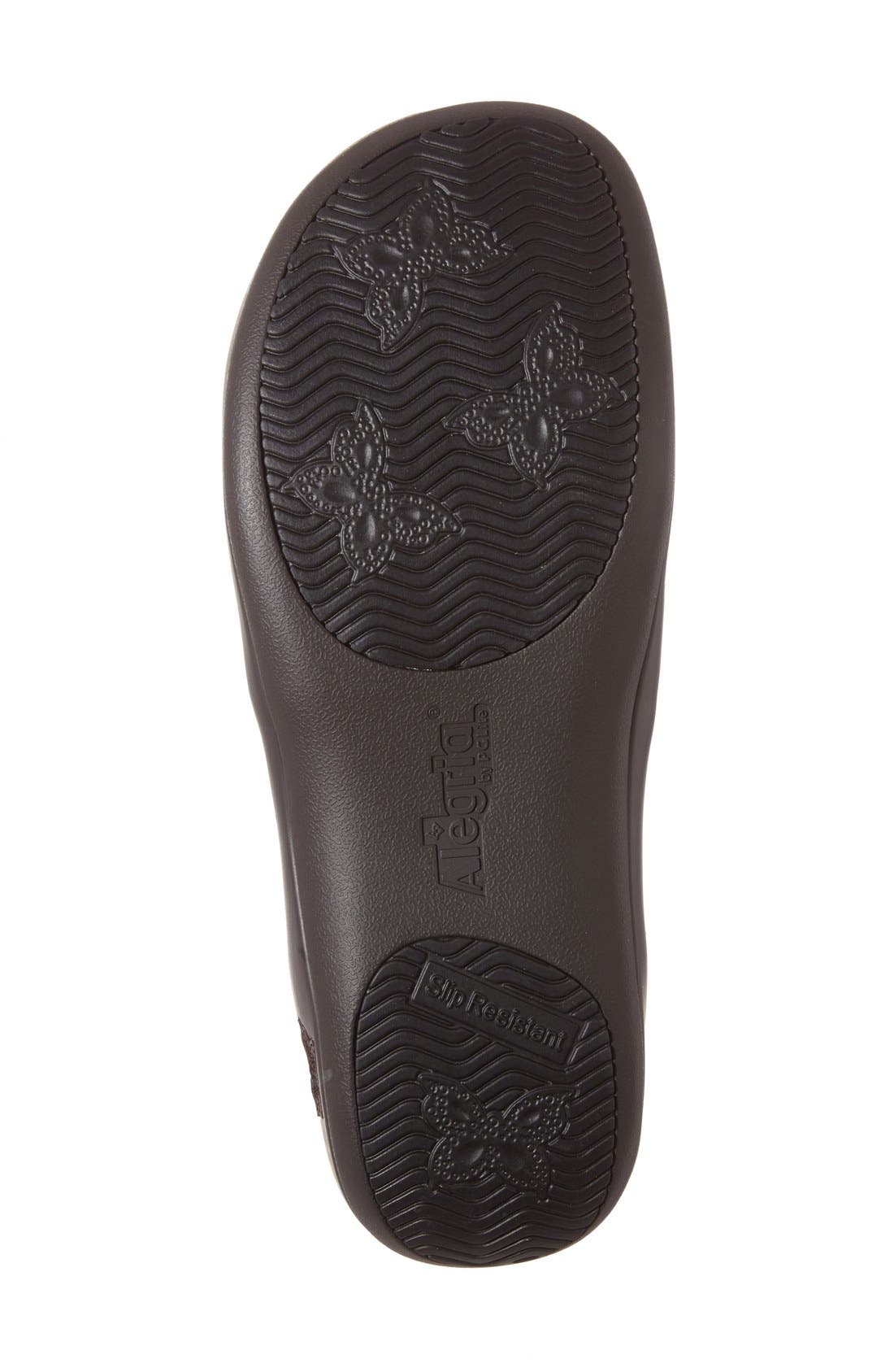 Alegria by PG Lite Alegria Dylan Water Resistant Bootie, Alternate, color, Hickory Brown Leather