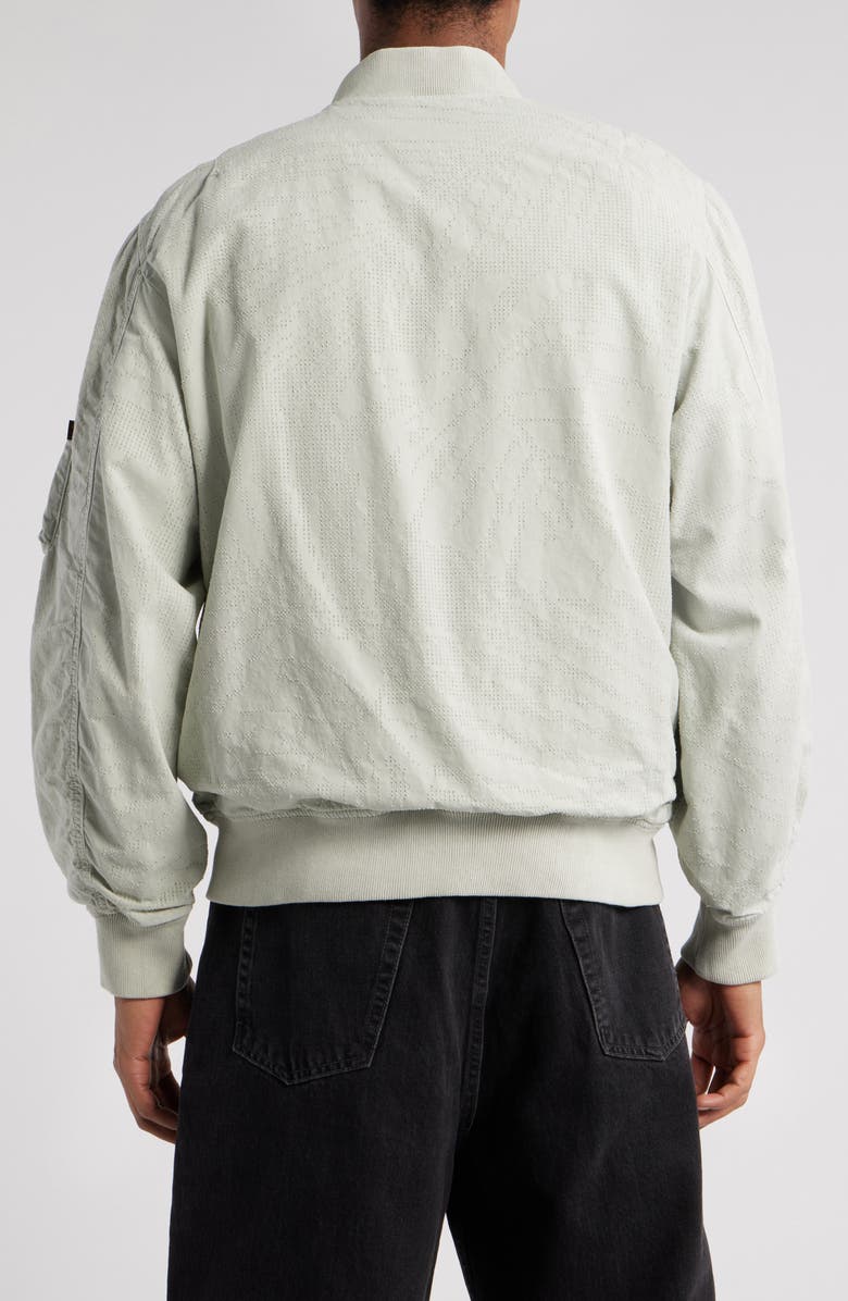 Alpha Industries L-2B Dotted Camo Flight Jacket, Alternate, color, Light Gray