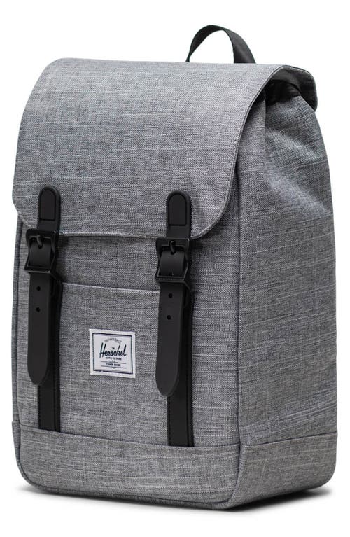 Herschel Supply Co . Mini Retreat Recycled Polyester Backpack In Black