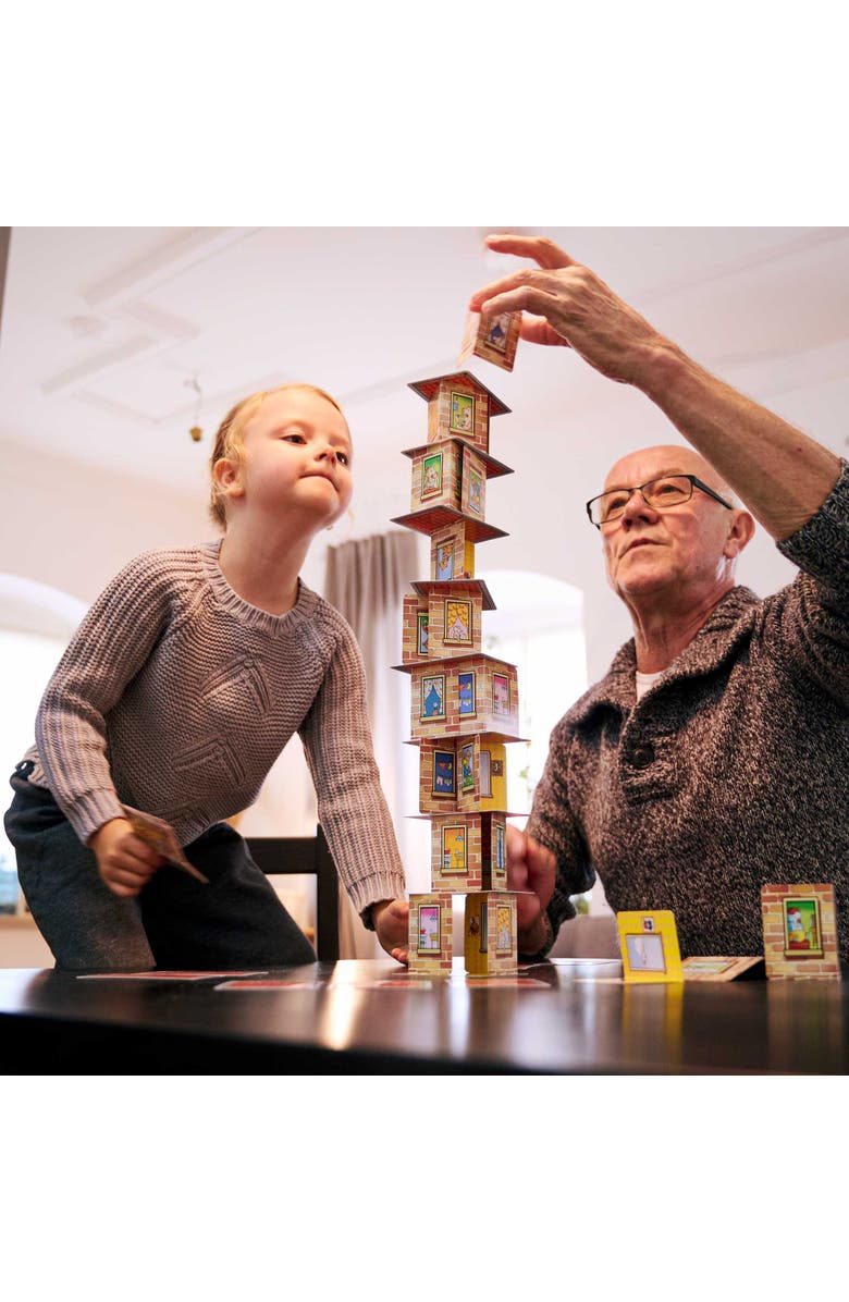 HABA Rhino Hero Game - Card Games for Kids, Ideal for Ages 5 & up, A Stacking Card Game Adventure - Triple Award Winner, Alternate, color, Multi