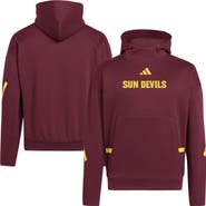 adidas Men's adidas Maroon Arizona State Sun Devils Z.N.E. Pullover Hoodie