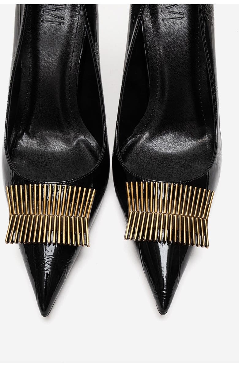 Prologue Shoes Dexen Stiletto Pump, Alternate, color, Black Print