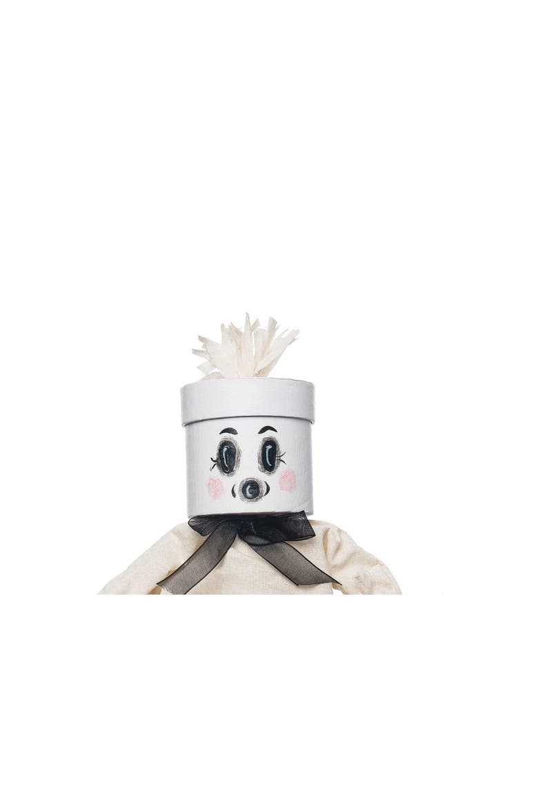 Ambrose Ghost Halloween Joe Spencer Gathered Traditions Figurine, Alternate, color, White
