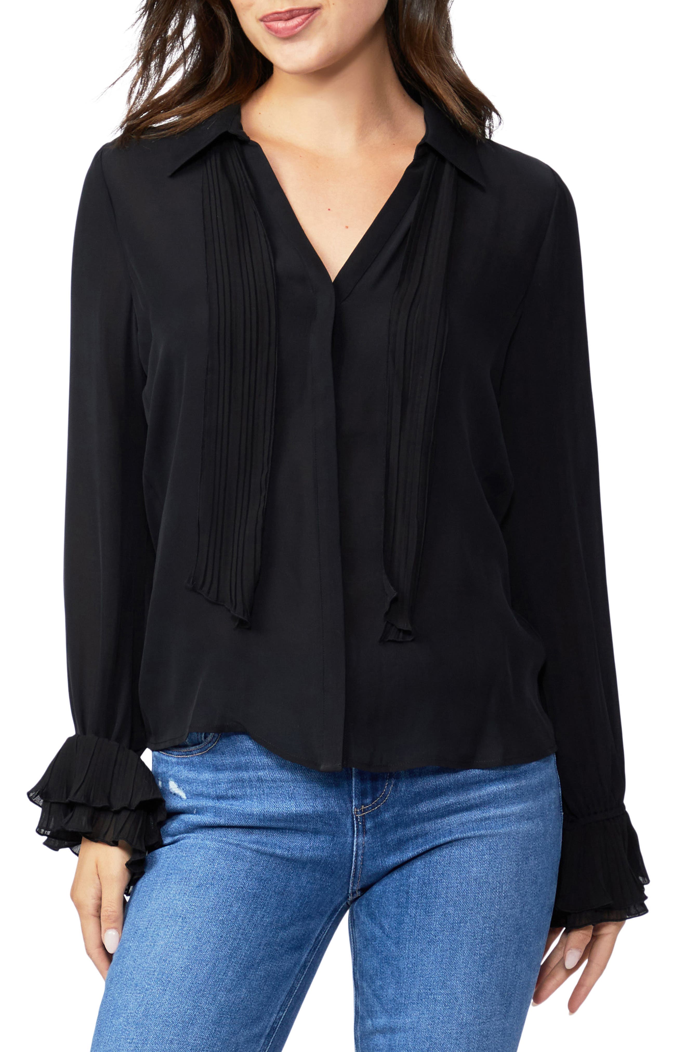 PAIGE Delilah Silk Blouse
