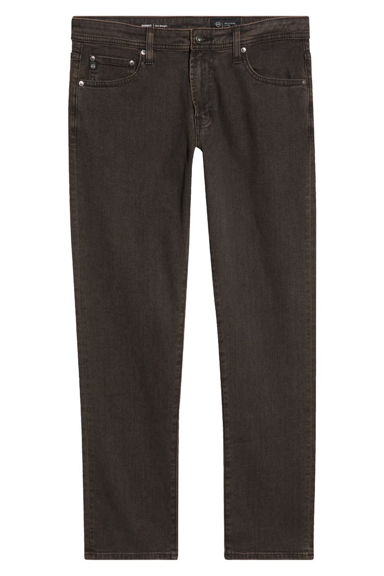 Everett Slim Straight Leg Jeans, Alternate, color, COPPER CAST