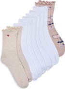 Tahari 5-Pack Full Cushion Mid Crew Socks