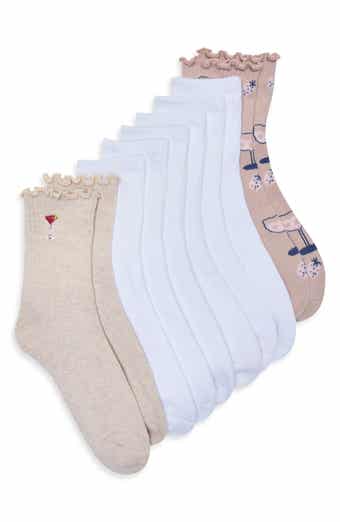 Tahari 5-Pack Full Cushion Mid Crew Socks