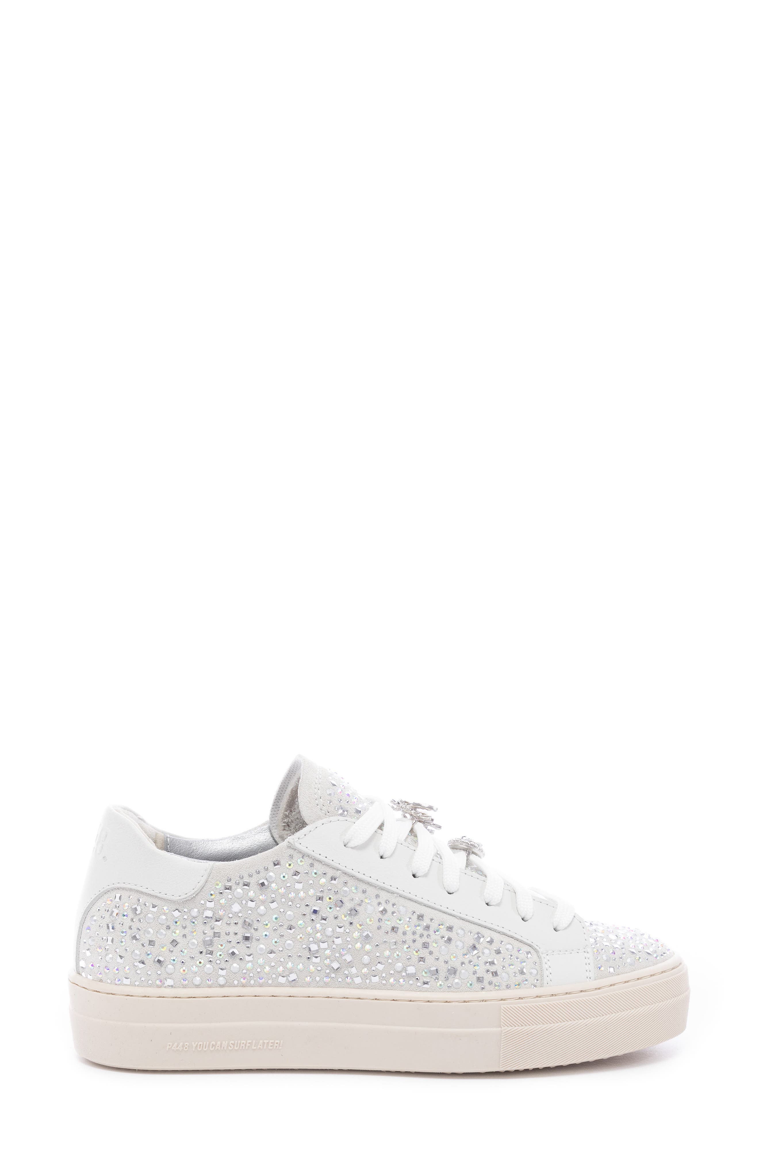 P448 Thea Embellished Platform Sneaker, Alternate, color, 