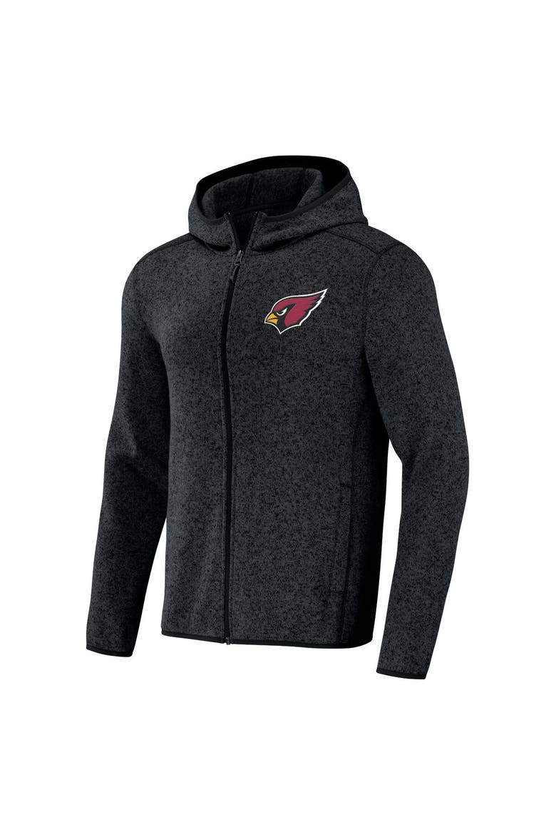 Men's NFL x Darius Rucker Collection by Fanatics Black Arizona Cardinals Fleece Pullover Hoodie, Alternate, color, Heather Gray