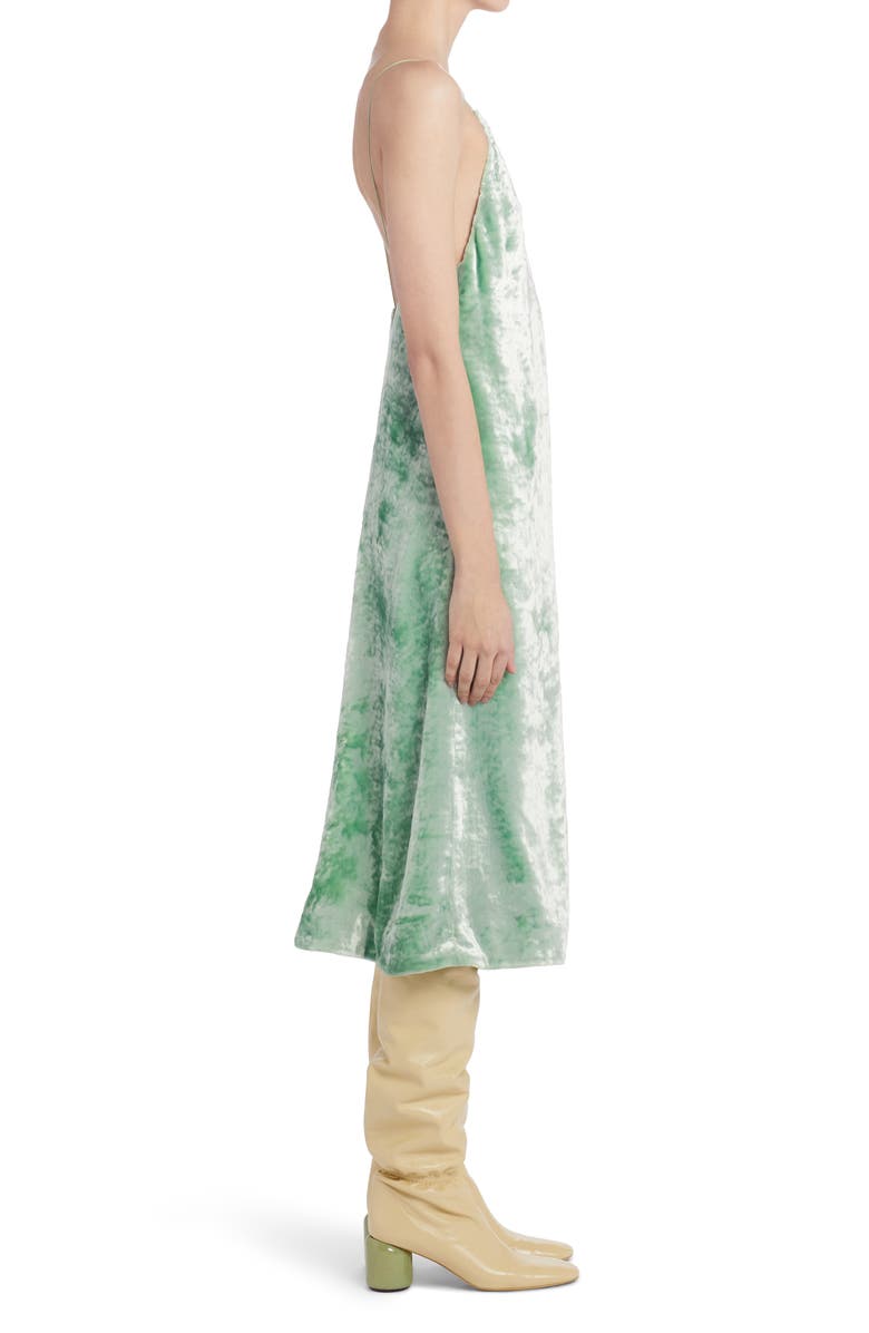 Jil Sander Velvet Slipdress, Alternate, color, 