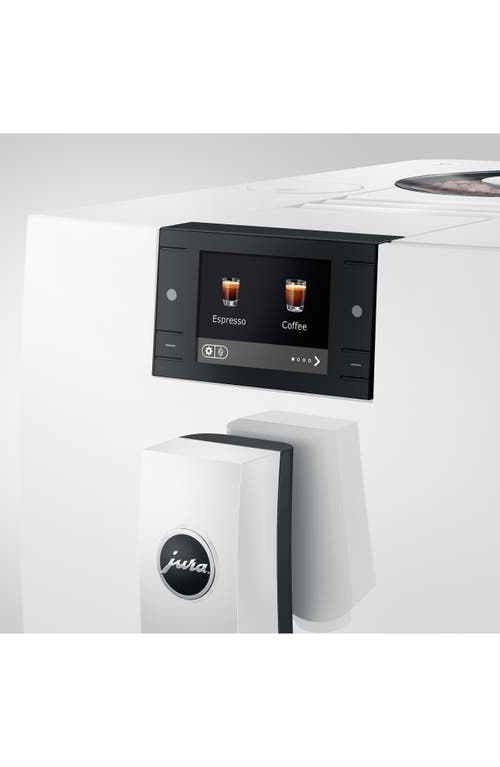 Jura C9 Fully Automatic Coffee Machine In White