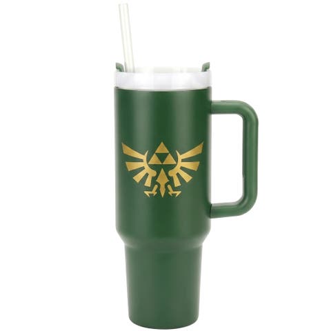 The Legend Of Zelda Hyrule Crest 40 Oz Tumbler