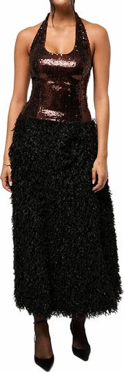 Halter Midi Dress