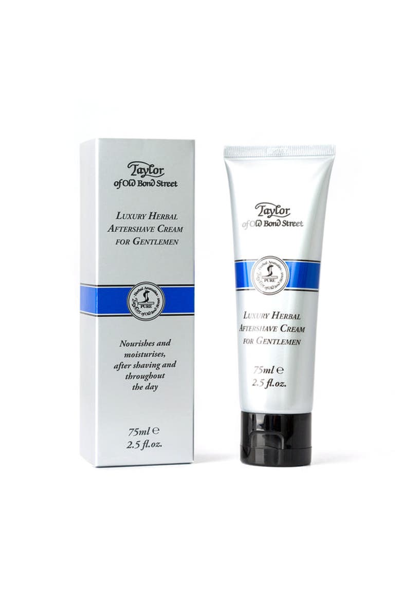 Herbal Aftershave Cream, Alternate, color, White