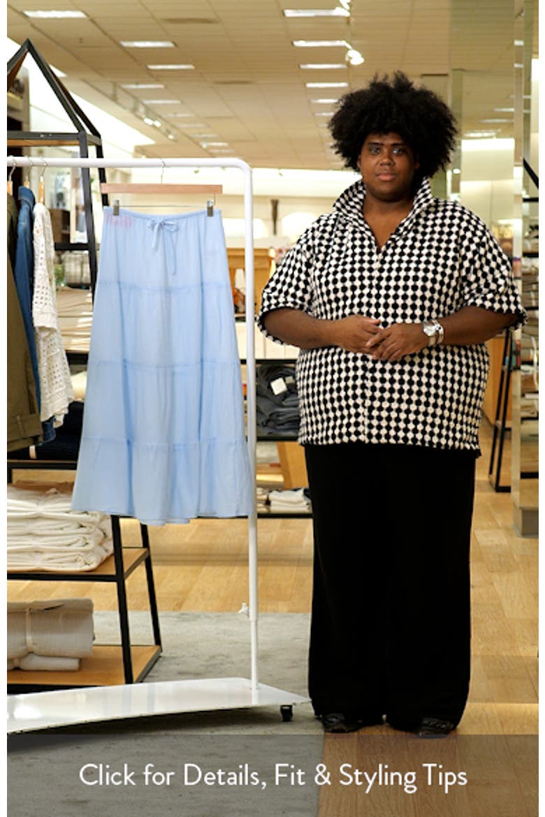 Kaila Cotton Maxi Skirt video