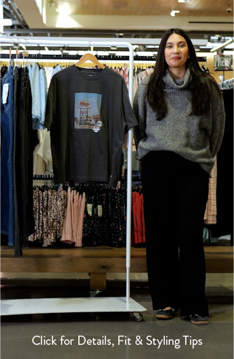 Dining Cotton Graphic T-Shirt, sales video thumbnail