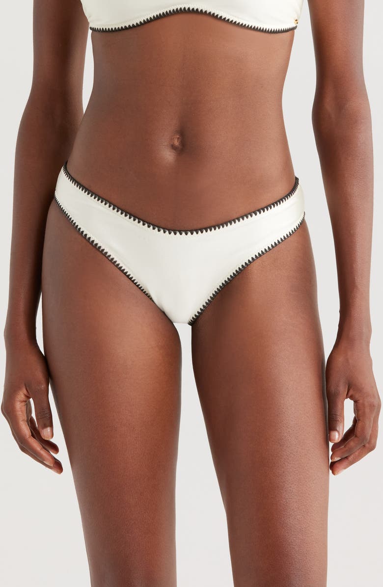 BOAMAR Saal Bikini Bottoms, Main, color, Shimmer Ivory