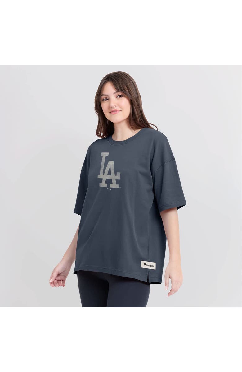 FANATICS Women's Fanatics Blue Los Angeles Dodgers Oversized Elements Raw Edge Future Ground T-Shirt, Alternate, color, Blue
