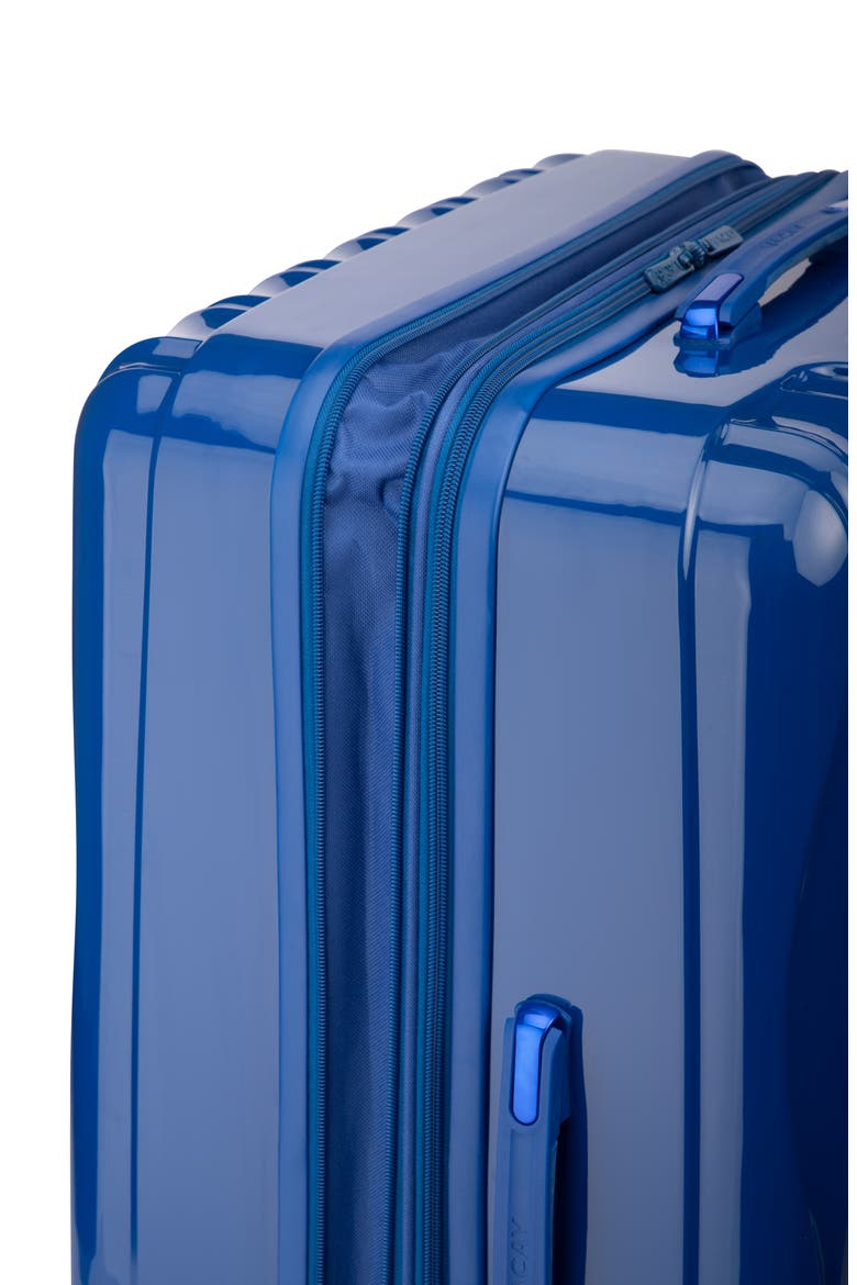 Link Blues 20-Inch Hardside Spinner Carry-On, Alternate, color, DARK BLUE