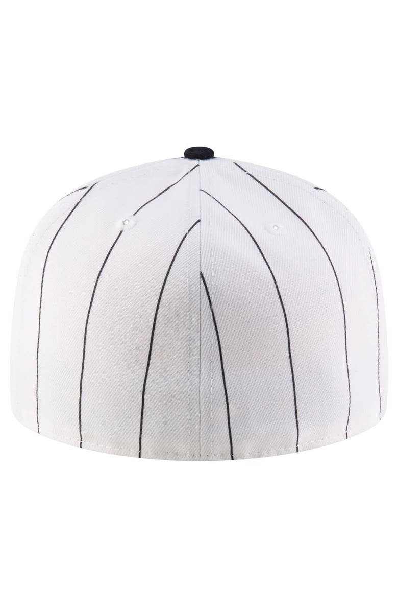 New Era Men's New Era  White/Navy Kansas City Monarchs 2024 Turn Back The Clock 59FIFTY Fitted Hat, Alternate, color, 