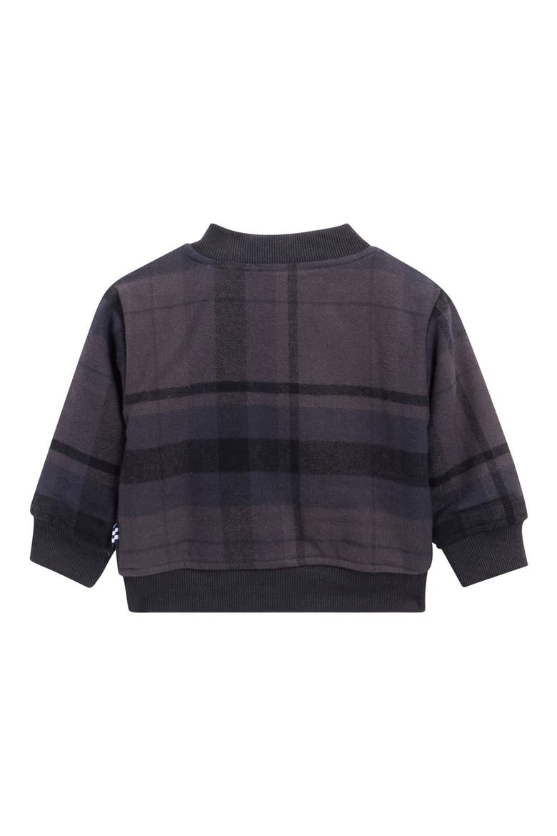 Plaid Flannel Fleece Lined Jacket, Alternate, color, INKWELL PLAID