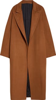 FFORME Yves Wool Blend Cocoon Coat