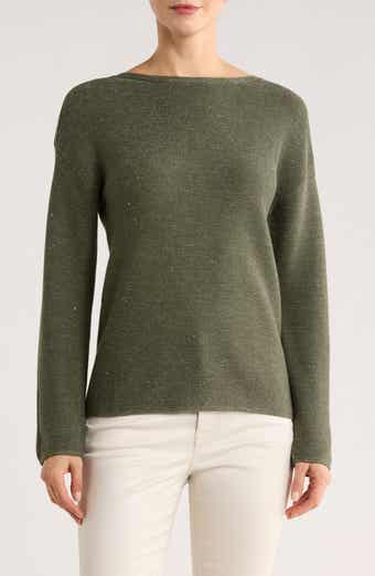 Tommy Bahama Crystal Sands Sequin Relaxed Fit Cotton Blend Sweater