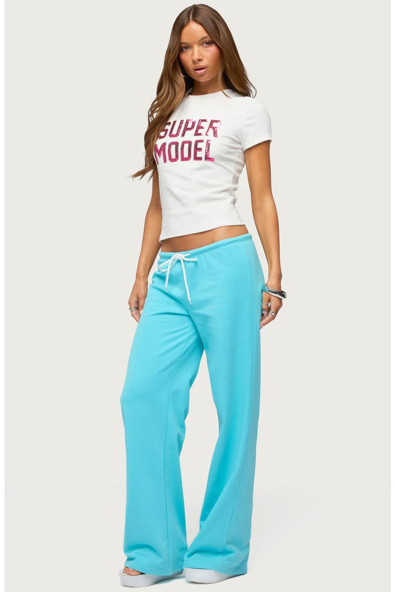 Super Model Sequin T-Shirt, Alternate, color, WHITE