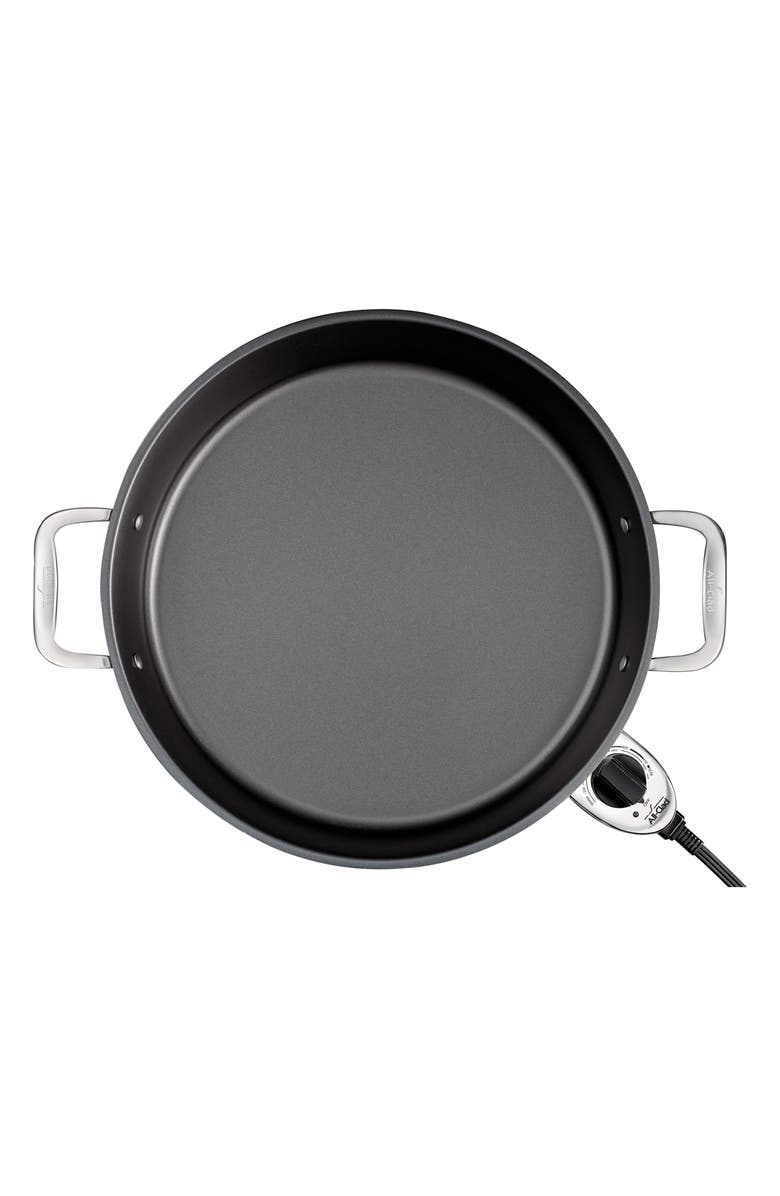 All-Clad 7-Quart Electric Nonstick Skillet, Alternate, color, Silver