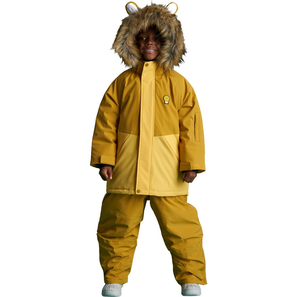 Roarsome Cub the Lion Ski Jacket in Yellow  product