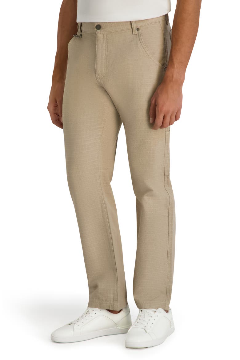 Straight Leg Carpenter Pants, Main, color, KHAKI