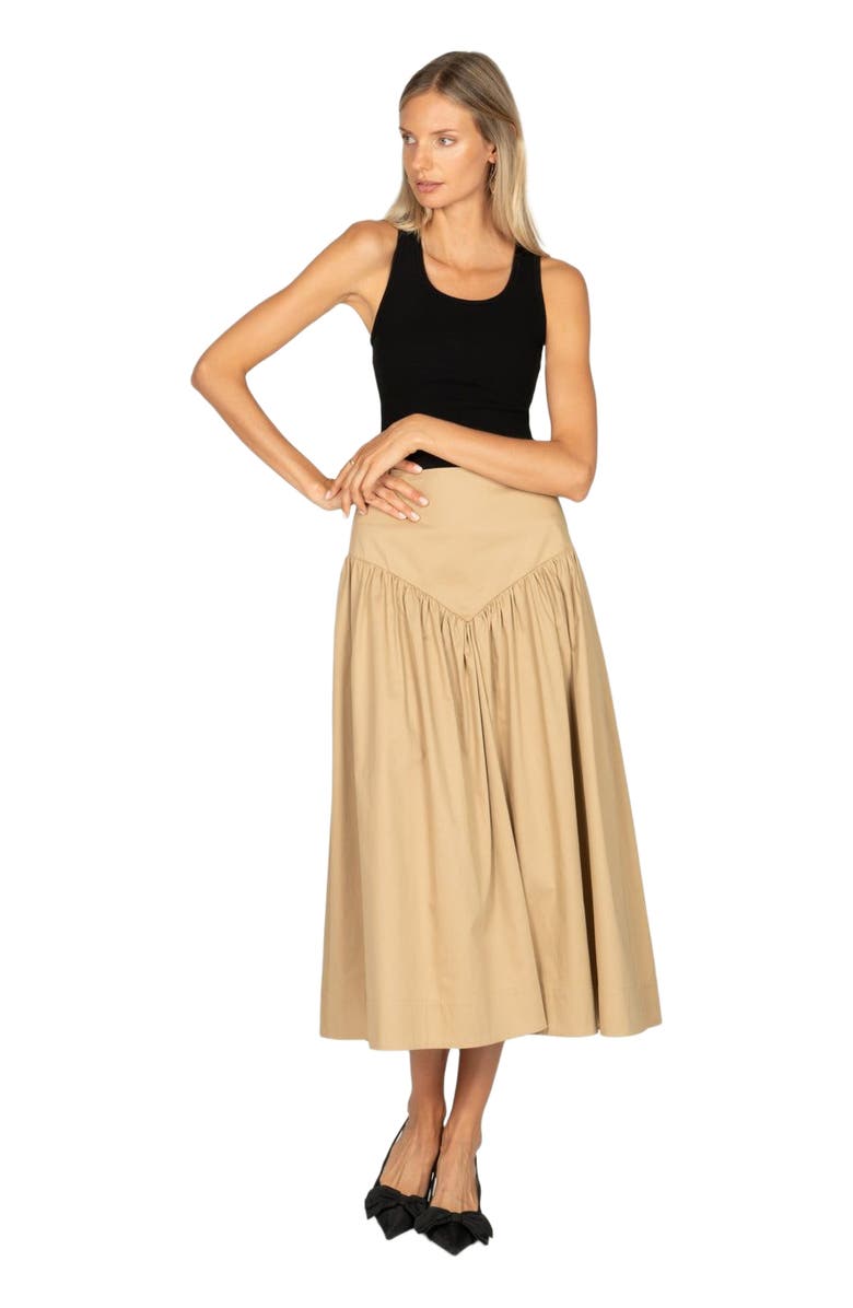 SECRET MISSION Elaya Skirt, Main, color, Sand