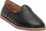 Forever & Always Shoes Dalya Leather Slip On Flats