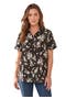 selected Black Flat Floral