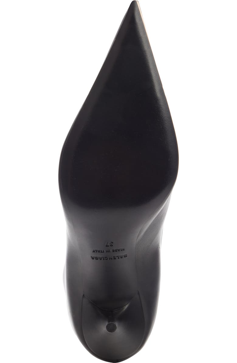 Balenciaga Waders Wide Shaft Pointed Toe Boot, Alternate, color,