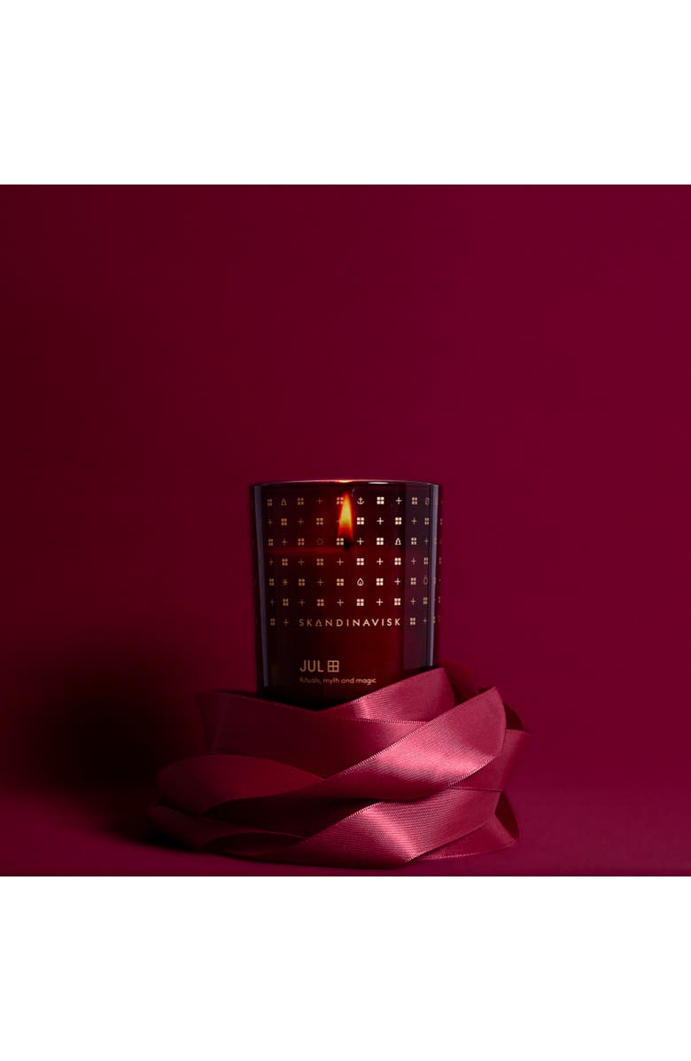 SKANDINAVISK JUL Scented Candle 200g Special Edition, Alternate, color, Red