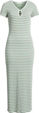 Loveappella Keyhole Midi Dress