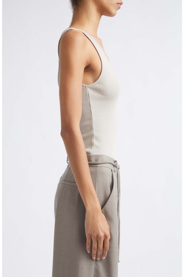 Merino Wool Scoop Cami, Alternate, color, SOFT ASH