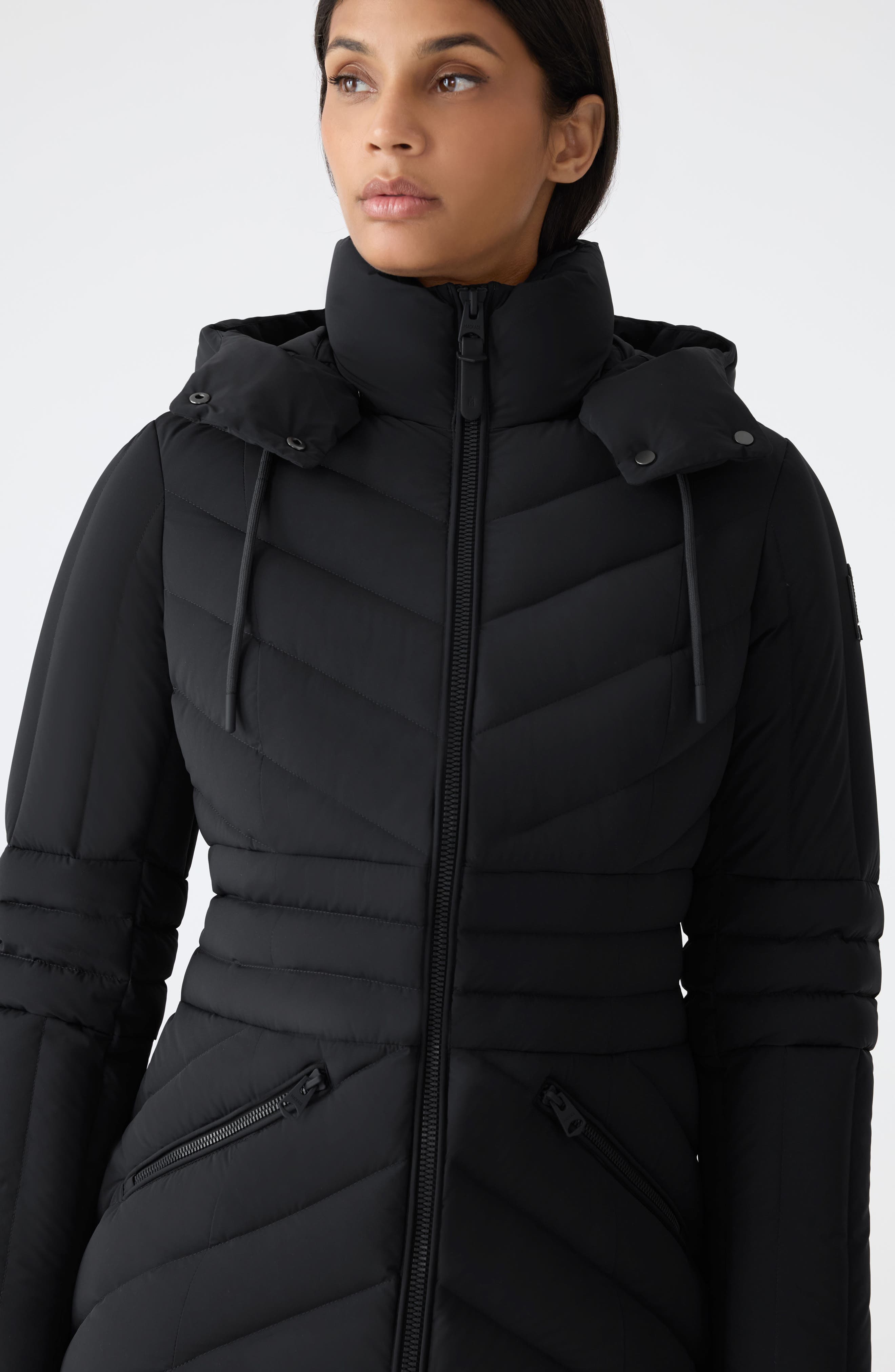 Mackage Nadia Hooded Quilted Down Jacket — фото 4