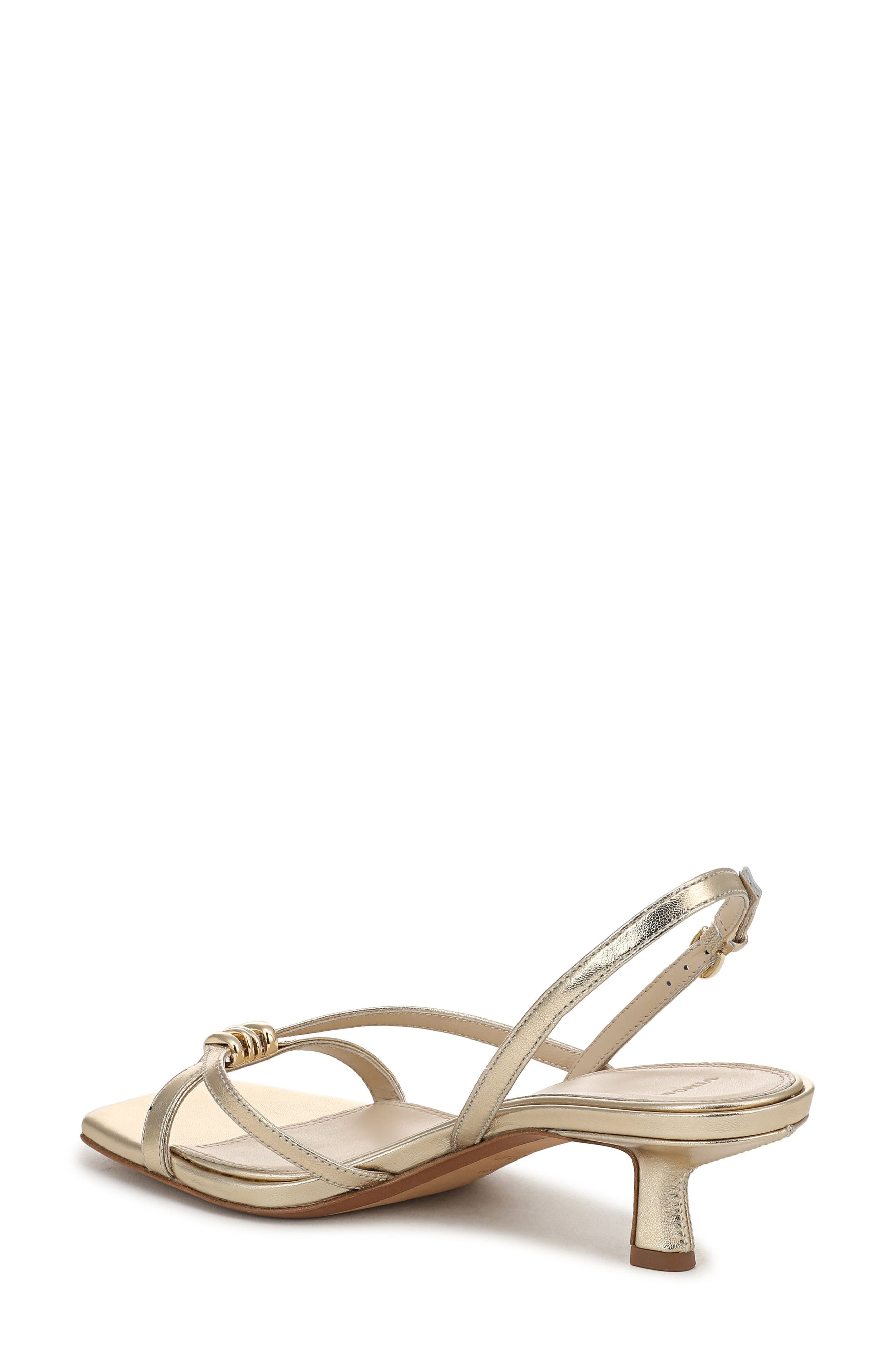 Tali Slingback Kitten Heel Sandal, Alternate, color, CHAMPAGNE